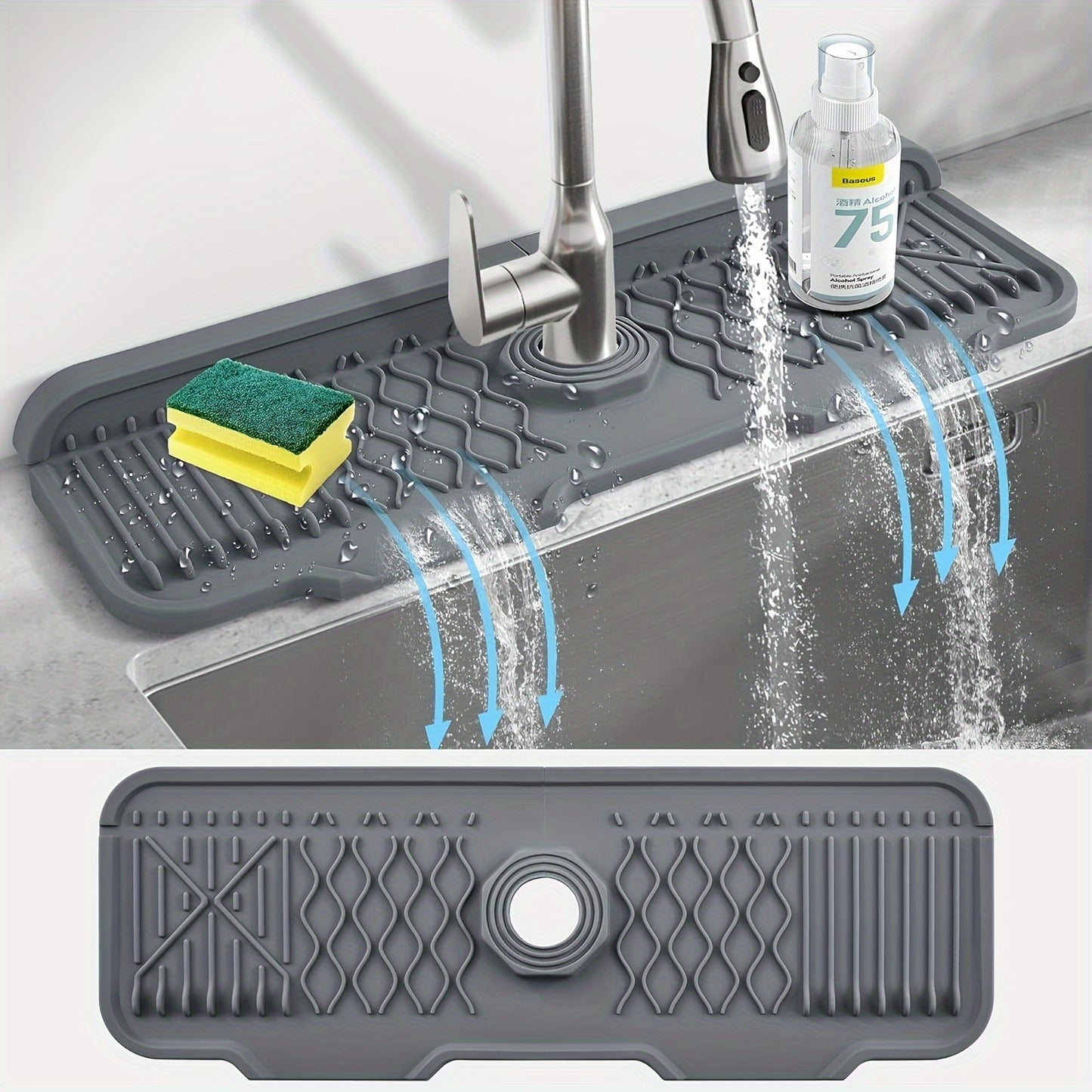Stop Water Mess Around Your Sink — Instantly
